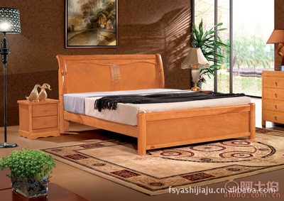 【雅適廠家直銷實木床風格簡約現代,采用實木材質,環保油漆,毫無異味3081500*1900】佛山市順德區龍江鎮雅適家具廠 - 產品庫